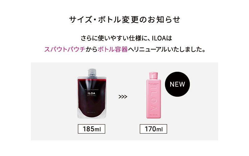 ILOA イロア 新ボトル